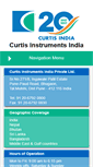 Mobile Screenshot of curtisindia.com